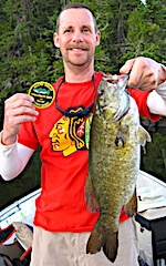 Master Anglers Trophy Smallmouth Bass by Don at Fireside Lodge
